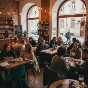 Kam na jídlo, kávu či pivo?